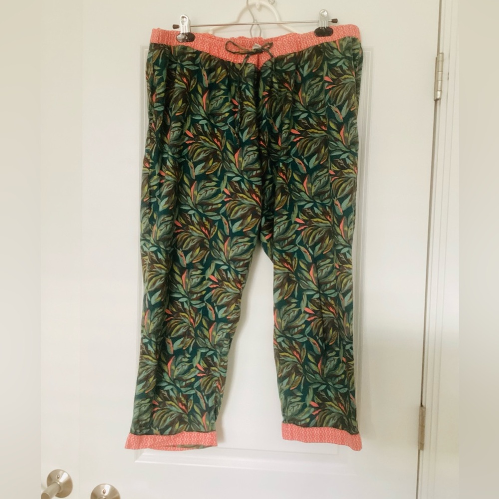 Sundance leia Leaf Print pants